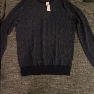 Black and Navy Blue J.Crew crewneck